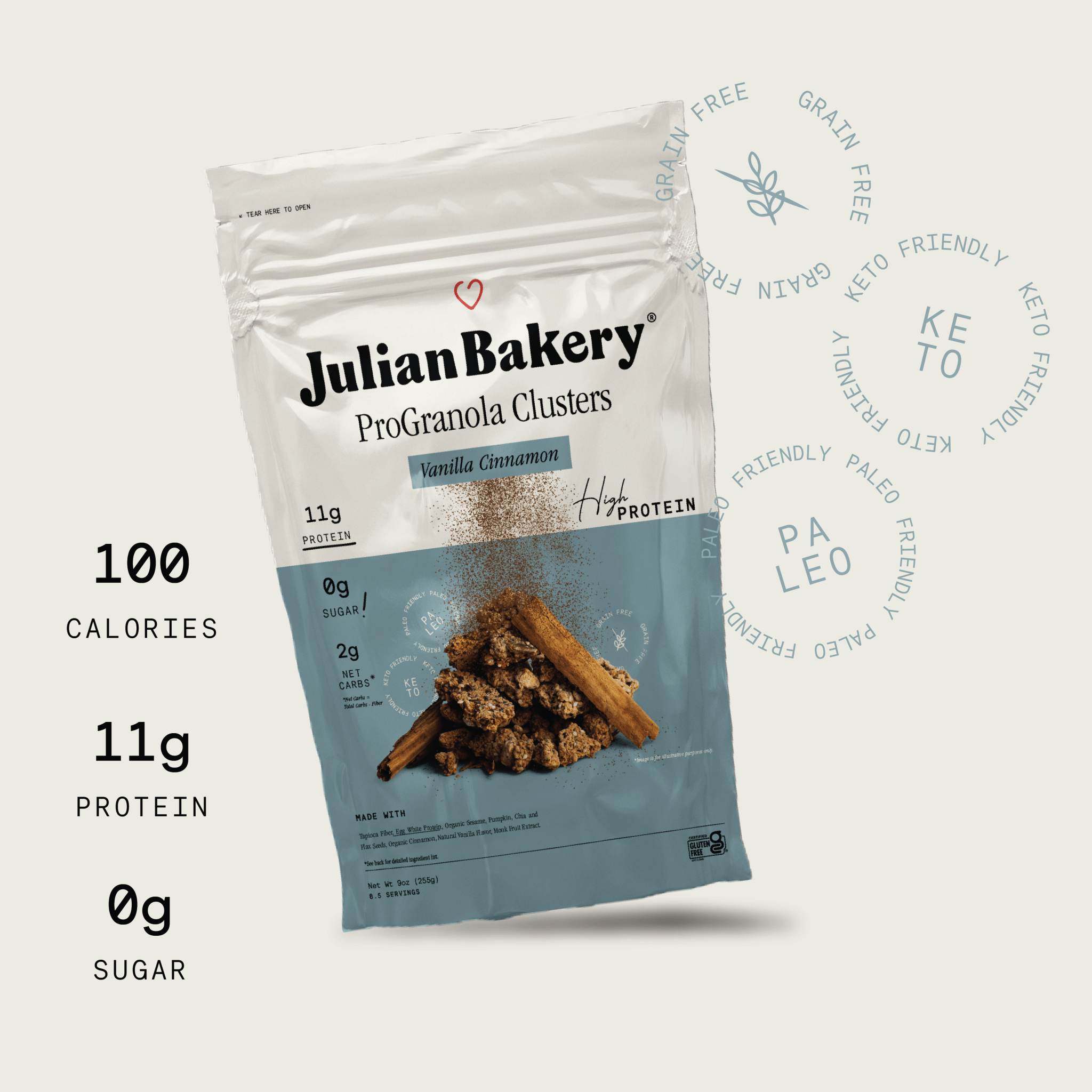 Julian Bakery Zero Net Carb Performance Foods